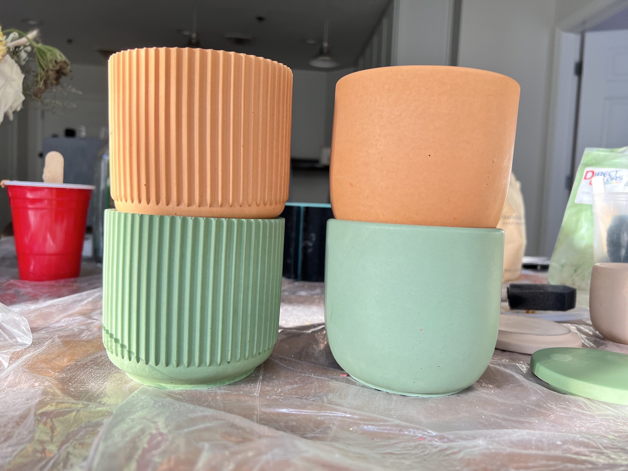 concrete 4 inch vessels