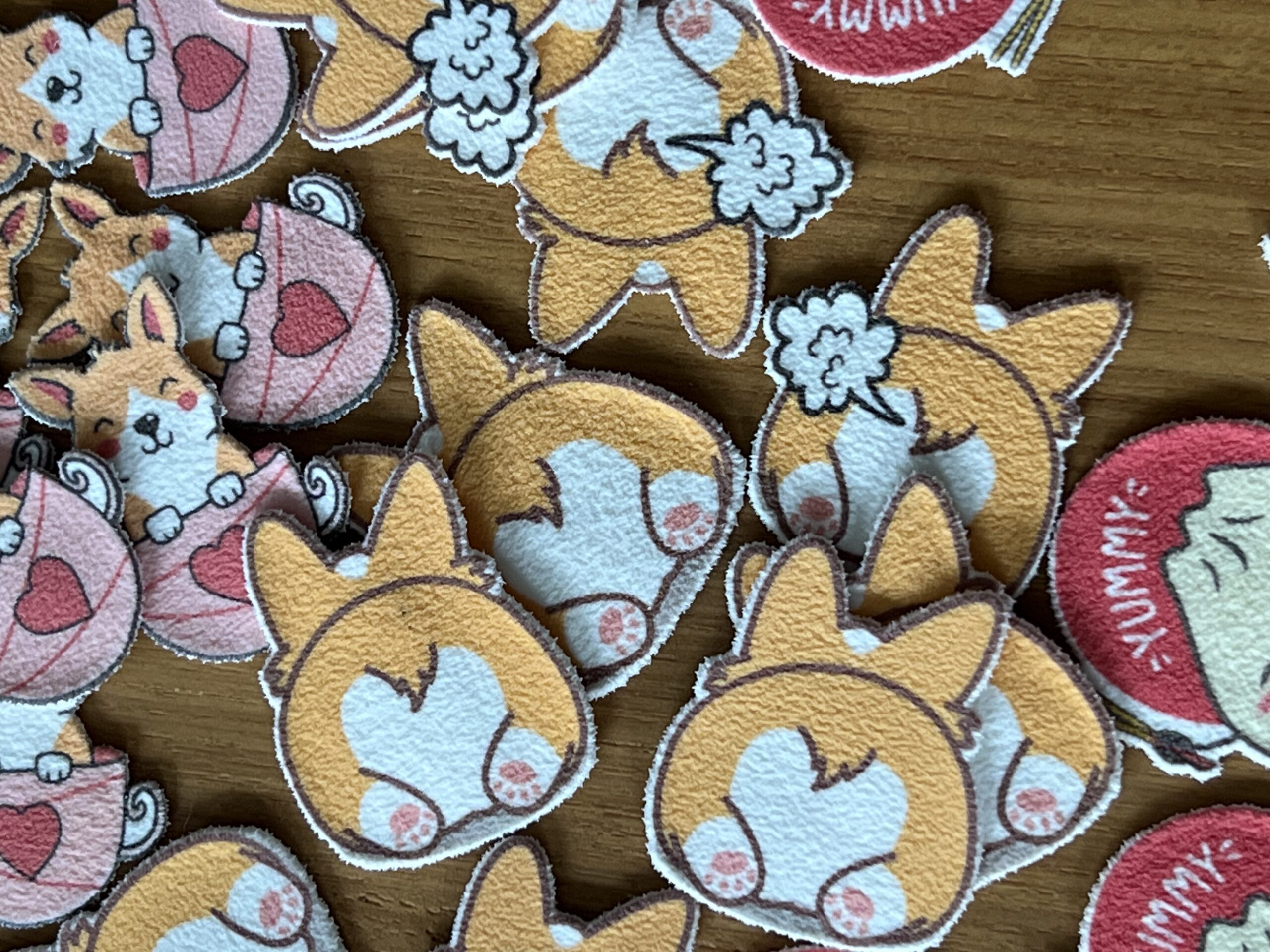 ruined shrink film pins